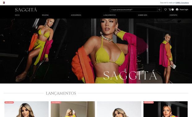 SAGGITÁ: Nosso mais recente projeto de e-commerce é uma celebração da harmonia entre design visual atraente e funcionalidade excepcional. Trabalhamos incansavelmente para criar uma plataforma que não só encanta os olhos, mas também oferece uma experiência de compra perfeita.

Desde a configuração inicial até a otimização meticulosa para desktops e dispositivos móveis, cada aspecto deste site foi cuidadosamente planejado para garantir desempenho máximo. Nossa equipe especializada não apenas focou na estética cativante, mas também na eficiência interna, garantindo que cada elemento visual e estrutural trabalhe em conjunto para cativar o público-alvo.

Além disso, implementamos estratégias avançadas de SEO para impulsionar a visibilidade nos mecanismos de busca, ajudando a posicionar sua loja online para um alcance mais amplo de clientes em potencial.

Este site de e-commerce é mais do que uma vitrine online. É uma experiência fluida e atraente, onde os visitantes se transformam em clientes fiéis. Com um design que combina beleza e funcionalidade, estamos orgulhosos de ter criado um ambiente digital que não só reflete a essência da sua marca, mas também impulsiona o crescimento do seu negócio.