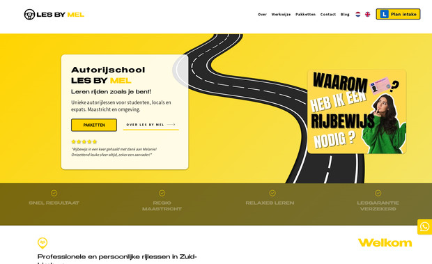 LES BY MEL: • Website design
• CMS/Database
• Mobile site
• Marketing
• Pro SEO
