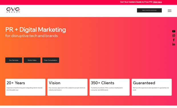 GVG Agency: Agencia de Marketing. Estados Unidos | Marketing Agency. USA