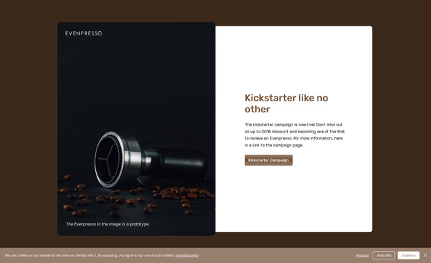 Evenpresso: undefined