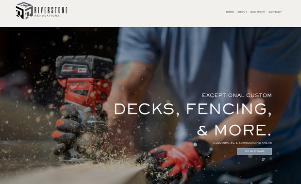RiverstoneRenovation: Branding & Website Design