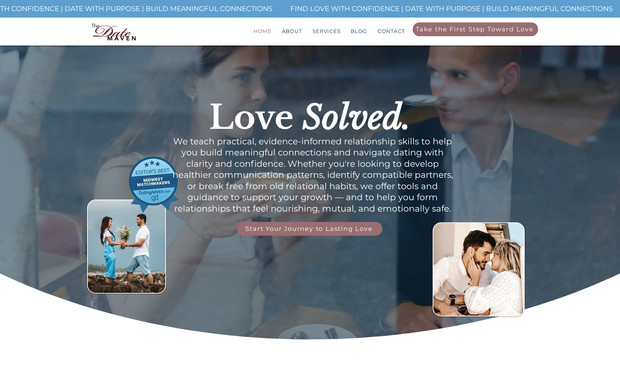 The Date Maven: Date Maven came to The Branding District ready for a full rebrand after realizing her outdated website wasn’t functioning well or reflecting the premium experience she provides. We began with a comprehensive website audit, uncovering key issues with SEO, site performance, and usability. From there, we developed a plan to modernize her design, enhance navigation, and align her visuals and messaging with her target audience.

The rebrand resulted in a modern, SEO-friendly website that not only looks elevated but also provides a smoother, more intuitive experience for visitors. With stronger search optimization, improved functionality, and a design that resonates with her audience, Date Maven now has a digital presence that supports her business goals and brand reputation.