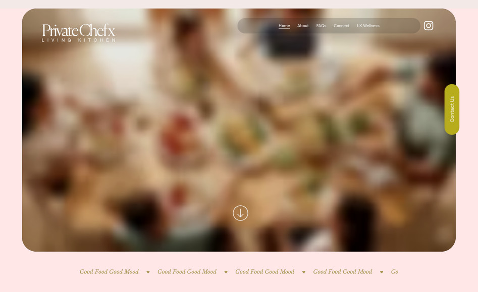 Living Kitchen Private Chef: A colourful & playful website rebrand for Toronto based Living Kitchen Private Chef. Uses fun interactions, dynamic animations & custom illustrations to highlight the fresh & delicious meals LK creates for their clients.