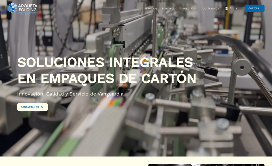 Arquetafolding: Desarrollo E-Commerce