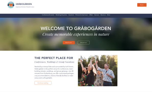 Gråbogården: Website SEO optimization performed using Ahrefs and SEMrush insights to boost organic traffic, increase sales, enhance conversion rates, improve user experience, and lower bounce rates.
