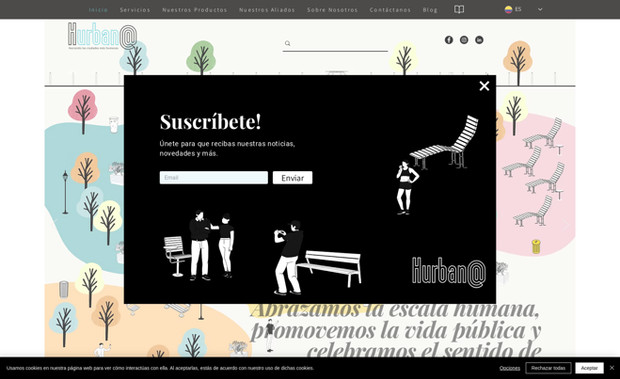 Hurban@: Desarrollo Web Site