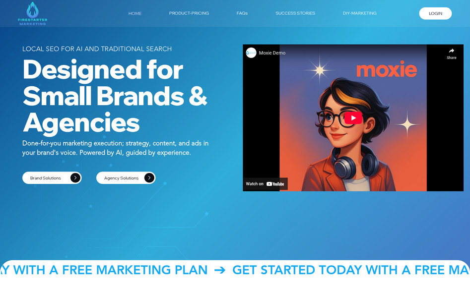 Firestarter Labs: Marketing AI Agent Website. Foundational SEO.