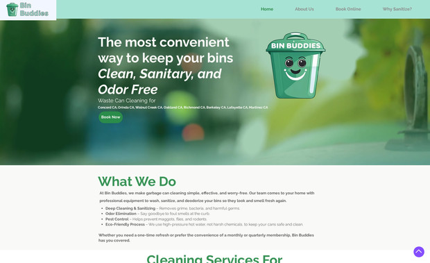 Bin Buddies: Full Build Website