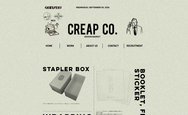 CREAP Co.: 弊社のホームページです。
こちらからも実績をご覧いただけます。
お問い合わせフォームは
https://www.creap.co/contact