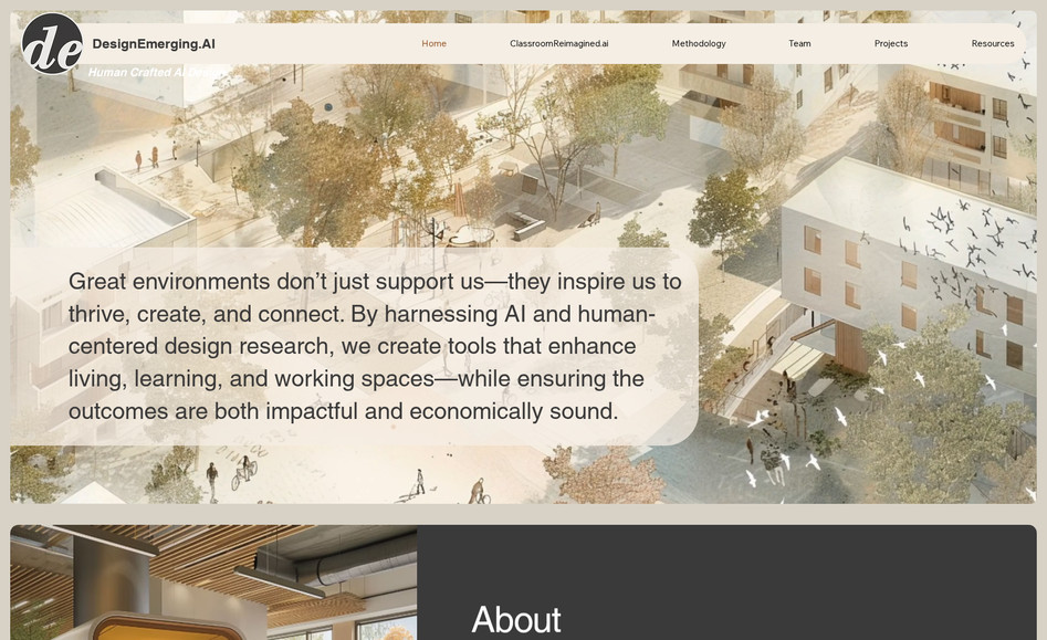 designemerging.ai: Wix Studio 
