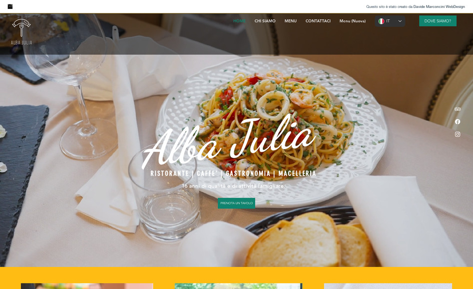 Alba Julia: Restaurant Website + Videos + Photo + Virtual Tour 360