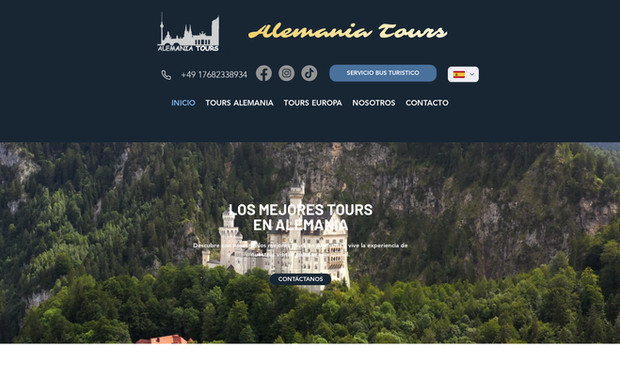 Alemania Tours: Desarrollo de Website + SEO 