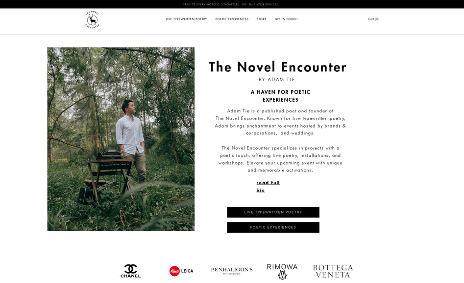 thenovelencounter: Advanced Website Design and Development + Mobile responsive site - built entirely from scratch to ensure a custom, user-focused experience.