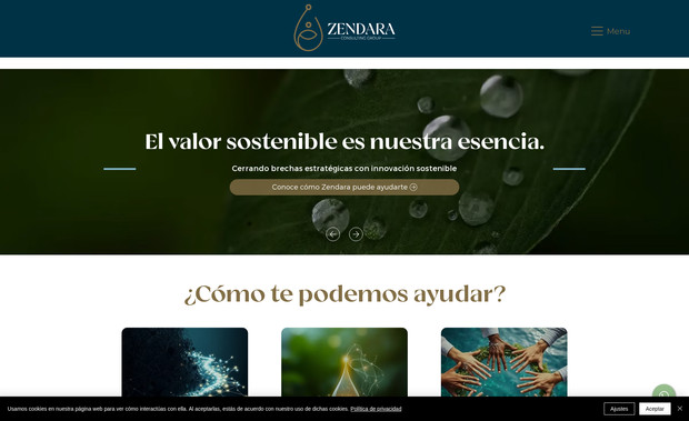 Zendara Consulting Group: Web Design