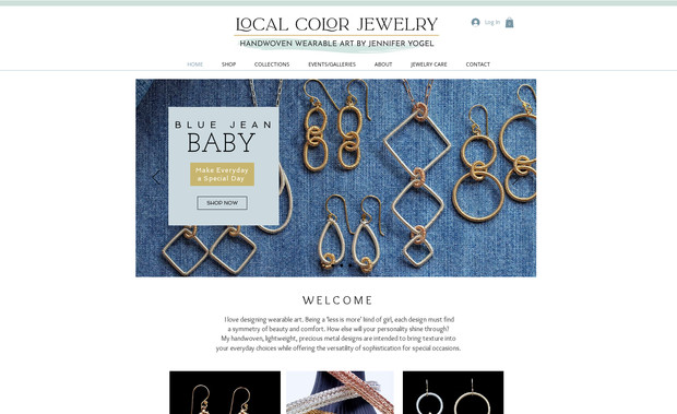 Local Color Jewelry: Logo and Brand Design
Website Design and Development (Ecommerce)