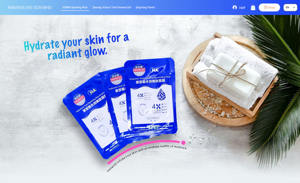 SEOMOU: E commerce website with  multilingual function. 
WIX Studio Platform
