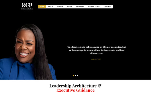 DrCatrina.com — Website Design & Branding: I designed and developed DrCatrina.com, a modern and responsive website for a holistic wellness coach offering services like one-on-one coaching, workshops, and wellness resources. The site features a clean, elegant layout, custom branding elements, and an intuitive user experience tailored to convert visitors into clients.

Key Challenges & Goals:

Create a professional, high-end wellness brand that reflects Dr. Catrina’s expertise and warm, empowering personality

Develop a website that is both informative and trust-building, with clear calls-to-action for booking consultations

Ensure mobile-first responsiveness to cater to users on smartphones and tablets

Incorporate a blog or resource hub to highlight wellness content and engage visitors

Optimize for fast loading speed, smooth navigation, and SEO-friendly structure

Solutions & Features Implemented:

Custom Design & Branding: Created a cohesive color palette, typography, and branded visual language that reflects calm, trust, and expertise

Responsive Web Design: Built using a mobile-optimized, flexible layout that adapts beautifully across devices

Conversion-Focused UI: Strategically placed call-to-action buttons (“Book a Session”, “Join Workshop”) to increase client sign-ups

Blog / Content Hub: Structured a blog section for wellness articles, resources, and coaching insights — making the site a thought leadership platform

SEO Optimization: Incorporated on-page SEO best practices (well-structured headings, SEO-friendly URL / page titles, image alt tags) to improve discoverability

Performance & Speed Enhancements: Optimized images, minimized HTTP requests, and used efficient loading strategies to ensure fast page load times

Contact & Booking Integration: Integrated contact forms and booking system for seamless client engagement.

Wellness web design, holistic coaching website, responsive web design, SEO-friendly website, wellness branding, conversion-focused design, coaching website design, content hub / blog design, booking integration, mobile-first web design.