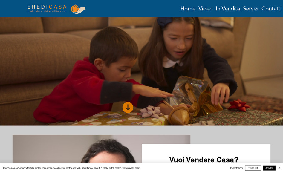 Eredicasa: Real Estate Website + Videos + Pictures