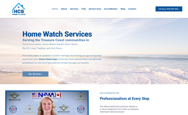 House Check Guys: Website Development