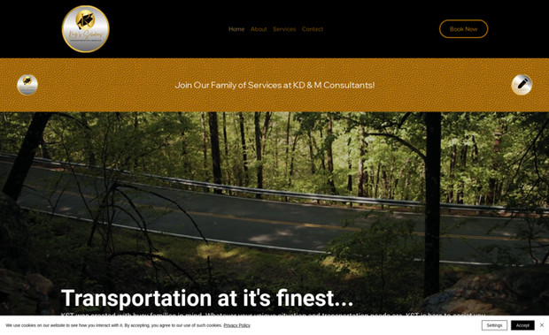 Kays Transportation: Website Creation