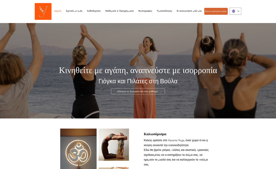 Vasanta Yoga Studio: 