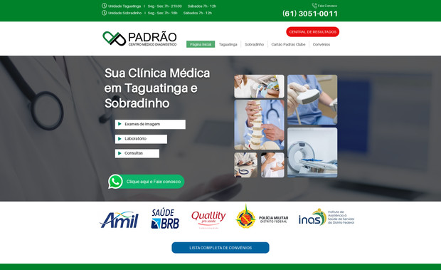 Clínica Padrão Saúde: undefined