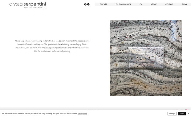 Alyssaserpentini: Faux Finishes and Fine Art