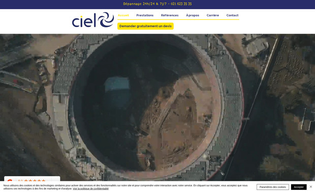 CIEL Electricité: CIEL - Installateur électricien depuis 1947

Leader dans le domaine des installations électriques en suisse romandes, Ciel électricité est venue nous trouver avec le souhait de digitaliser son entreprise. En effet, l'entreprise a vu ses demandes de devis chuter drastiquement avec cette nouvelle ère digitale dans laquelle nous vivons. Aujourd'hui, nous cherchons un électricien via notre téléphone et non plus dans des annuaires téléphoniques. Grâce à du référencement naturel bien ficelé, appuyé par campagnes Google Ads ciblées, nous avons réussi à passer rapidement de la 25ième position au top trois des moteurs de recherche, qui se traduit par 10 devis par semaine comparés à 1-2 autrefois.

Mandat: 
- Création et maintenance du site internet
- Gestion des campagnes Google Ads (SEA)
- Création et amélioration de son référencement naturel (SEO)
- Mise en place d'une page Instagram, Facebook, YouTube, et LinkedIn
- Élaboration de la stratégie digitale d'acquisition
- Création d’une vidéo d'entreprise pour la communication
- Création d'une charte marketing et des supports à la vente
- Mise en place d’instruments de mesures des stratégies (ROI et KPI)

Succès clé:
- De la 25ième à la 1ère position sur les moteurs de recherche