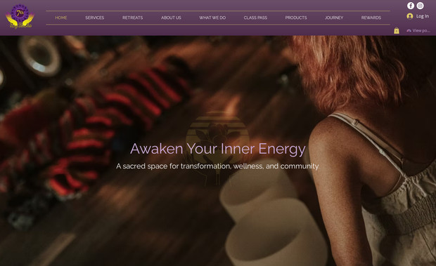 7th Ray Studio: Website by :Sheryl Rose