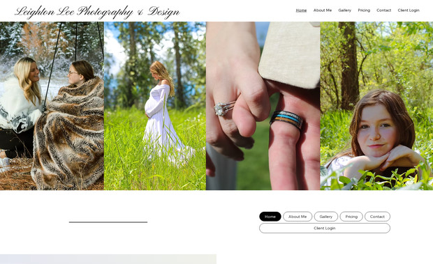 LL Photography : A few fixes that the client couldn't sort out themselves with layout and galleries, as well as mobile optimisation and SEO