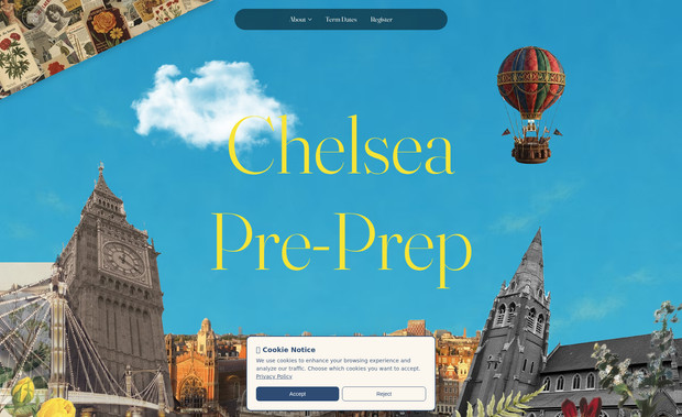 Chelsea Pre-Prep: For Chelsea Pre-Prep, Lagom+ built a brand and digital experience that celebrates imagination through nature, craft, and curiosity. Rooted in Rocket’s educational philosophy, The Garden Atelier captures the poetic character of this chapel-like oasis in the heart of Chelsea — a place where learning feels like creation.

We developed the full concept, art direction, and website design in Wix Studio, combining tactile visuals and cinematic storytelling. The interface blends heritage and whimsy: pressed florals, natural textures, and hand-crafted illustrations unfold through layered animations and subtle parallax effects.

Beyond design, the site integrates portal functionality for parents, an admissions journey with form-based automation, and a modular content system allowing the school to manage term dates, news, and registration independently.

Every page balances precision with play — merging tradition and innovation, like the school itself. The result is a living, breathing brand that feels as hands-on, warm, and inventive as the children who learn there.

Services:
Brand concept & tone of voice · Art direction · Web design & build in Wix Studio · UX & admissions flow · Portal integration · Ongoing optimisation