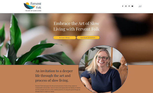 Ferventfolk: Advanced Website