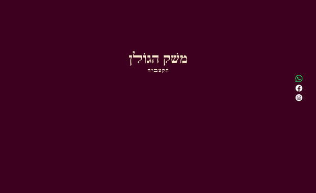 meshek hagolan: Characterization 
Design & Construction
SEO 
Accessibility 
Responsiveness