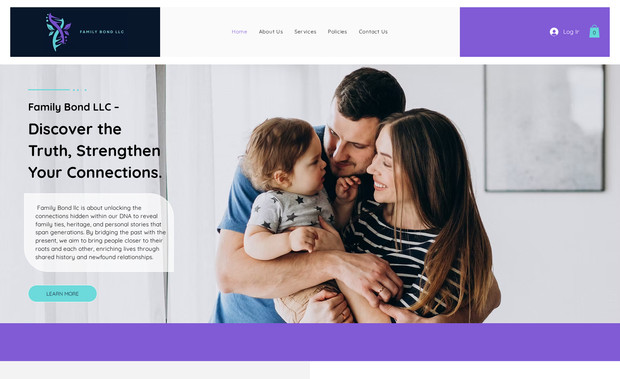 Family Bond LLC: I have redesigned this entire website with its mobile version.
