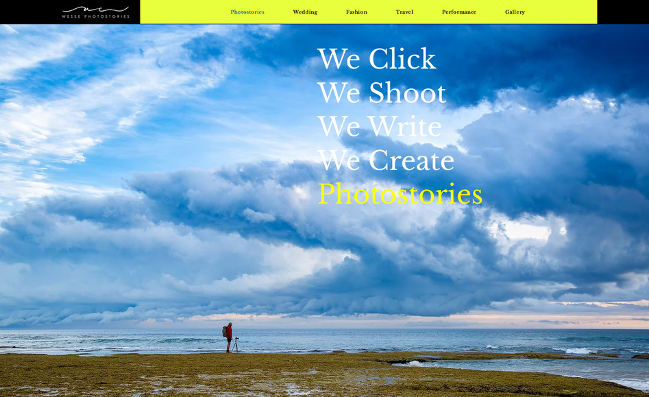 We See Photostories: Photography website
