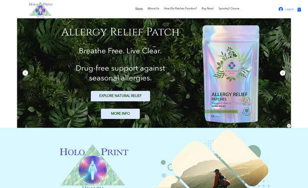 Holo Print: Using Wix Studio, we launched a modern site with soft animations, sticky add-to-cart buttons, and product pages that educate while selling. Users can browse by condition, explore usage instructions, and complete their purchase within minutes. The site also includes bundle deals, shipping info, and a responsive design that works across all devices.


