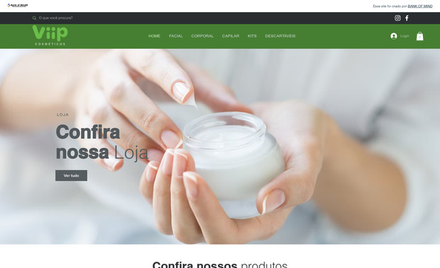 Vita Derm Ipiranga: E-commerce de cosmeticos
