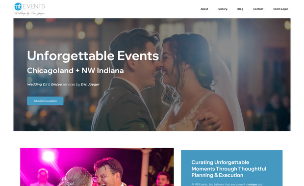 MB Events: Responsive web design, SEO, hosting, maintenance & management
