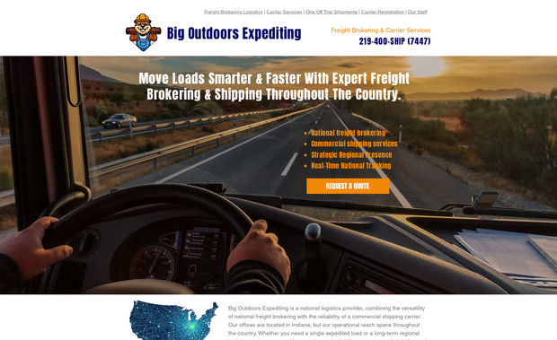 Big Outdoors – Outdoor Living & E-Commerce: **Industry:**
Outdoor products and lifestyle brand

**What I did:**
Designed and structured a Wix site combining branding, product presentation, and SEO-friendly content.

**Strategy:**
Balanced visual storytelling with search-friendly structure and navigation.

**Why this matters:**
Shows how Wix can support both branding and discoverability.
