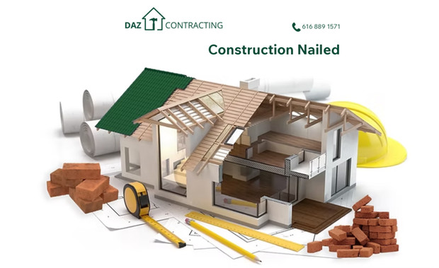 Daz Contracting: Branding and website design.