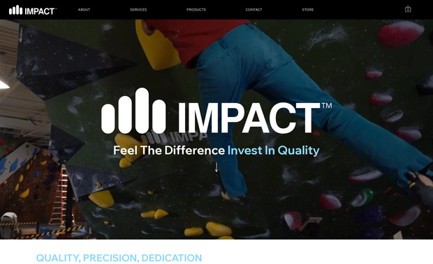 Impact Climbing: Design and setup