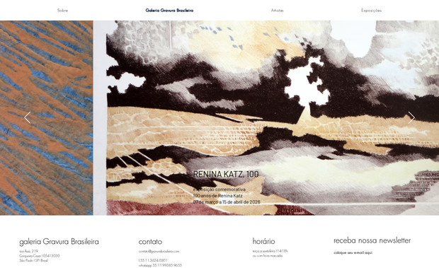 Gravura Brasileira: Arte.