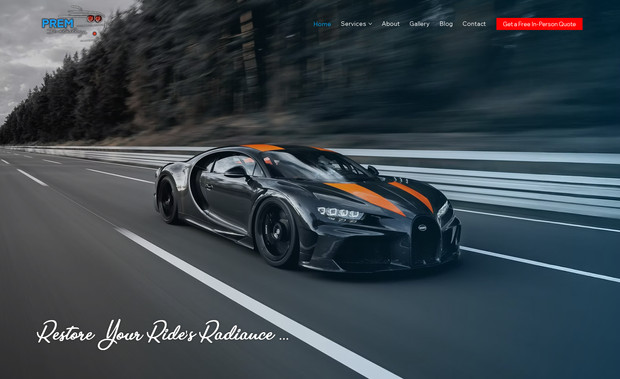 Prem Detailing: Fully Responsive Layout on Wix Studio
+ Advanced Technical SEO