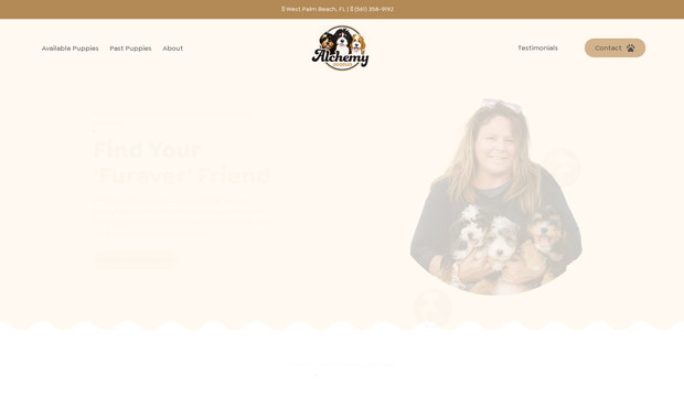 Alchemy Doodle: Project Description: AlchemyDoodles.com Enhancement and Optimization

Project Overview:
Kendall Development engaged with Alchemy Doodles, an ethical Bernedoodle breeder in South Florida, to elevate their website through strategic design improvements and robust SEO enhancement. The project’s aim was to create a welcoming online presence that accurately represents Alchemy Doodles’ commitment to quality and ethics in breeding.

Design Aspects
Responsive and User-Centric Design:

Developed a mobile-responsive website ensuring seamless performance across all devices, prioritizing accessibility for users on smartphones, tablets, and desktops.
Designed a vibrant and user-friendly interface with well-organized sections to deliver an engaging and informative browsing experience for potential dog owners.
UX/UI Enhancements:

Optimized site navigation with a clear, structured menu, including sections such as Available Puppies, Past Puppies, About, Testimonials, and Contact.
Emphasized the visual appeal of the puppies through high-quality images and galleries to create an emotional connection with site visitors.
Enhanced the "Available Puppies" and "Past Puppies" pages with detailed, appealing descriptions accompanied by imagery to highlight the breeder’s ethical practices and the puppies’ qualities.
Visual and Content Presentation:

Utilized aesthetically pleasing color schemes and typography that align with Alchemy Doodles’ branding, creating a harmonious look and feel.
Focused on clear calls to action (CTAs) that guide visitors to view available puppies, read testimonials, and make contact easily.
SEO Optimization
Keyword Research and Integration:

Conducted keyword research that focused on terms such as "ethical Bernedoodle breeder South Florida," "healthy Bernedoodle puppies," and "family-raised Bernedoodles."
Integrated these keywords strategically throughout the website content to enhance search visibility.
On-Page SEO:

Optimized meta tags, including well-crafted title tags and meta descriptions, using targeted keywords to improve search engine rankings and click-through rates.
Ensured all images were optimized with descriptive alt tags, incorporating primary keywords to improve image search results.
Content Strategy:

Created compelling and informative content that showcases Alchemy Doodles’ dedication to ethical breeding and the unique features of their puppies.
Developed well-structured headings and subheadings (H1, H2, H3) for clear content hierarchy and relevance.
Technical SEO:

Enhanced site speed by optimizing image sizes and enabling browser caching in line with best practices, ensuring a smooth browsing experience.
Implemented SSL certification to bolster site security, boosting trust and potentially improving search rankings.
Results:
Enhanced User Engagement: A redesigned and intuitive user interface resulted in longer user visits and a decrease in bounce rates.
Increased Organic Traffic: Targeted SEO strategies led to higher search engine rankings, driving an increase in site traffic from prospective pet owners.
Boosted Conversion Rates: The strategic layout with clear CTAs contributed to more inquiries and bookings for available puppies.