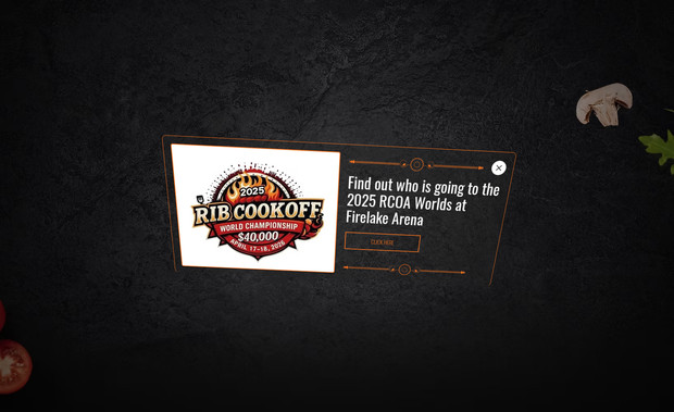 Rib Cook Off Associa: Redesign + Custom Coding