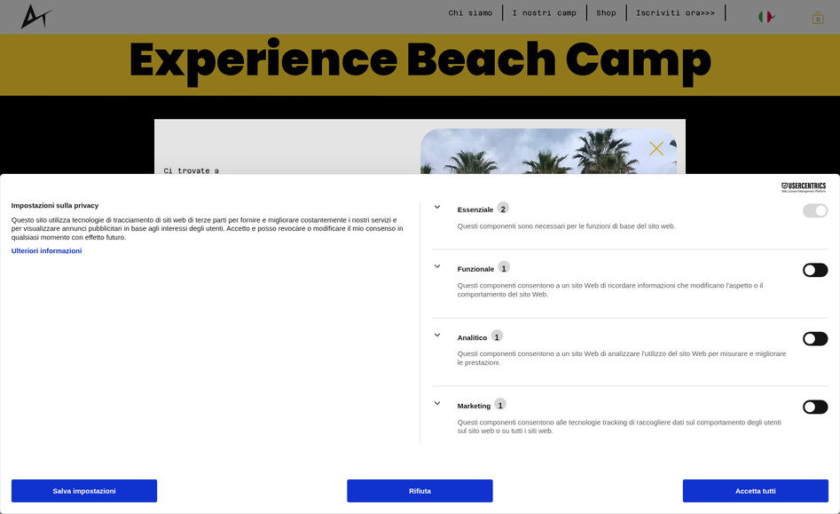 Experience Beach Camp: 