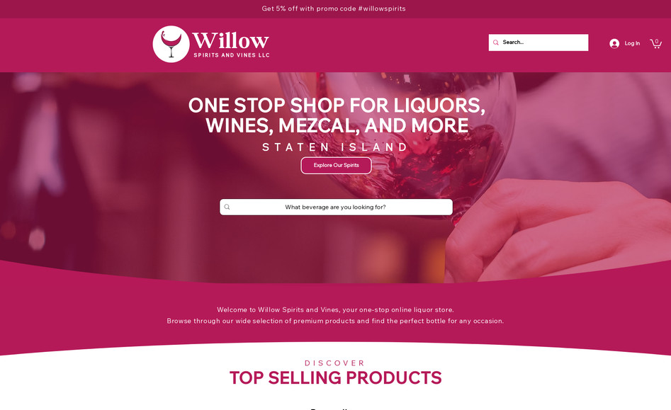Willow Spirits And V: Tienda de licores en New York City.

Liquor store in New York City.