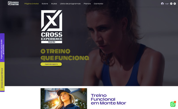 Crossexperiencemmor: Desenvolvimento de Website