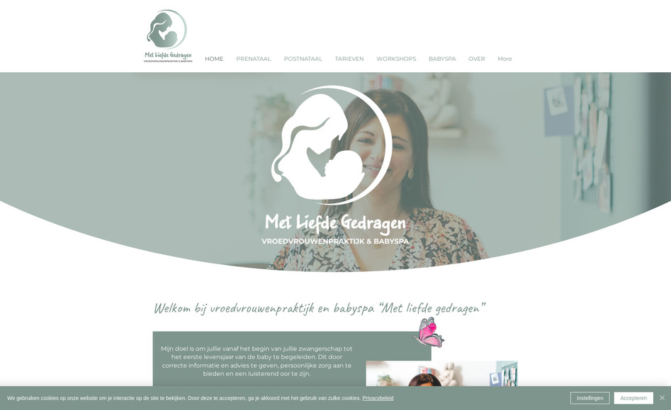 Met Liefde Gedragen: Website + Foto's