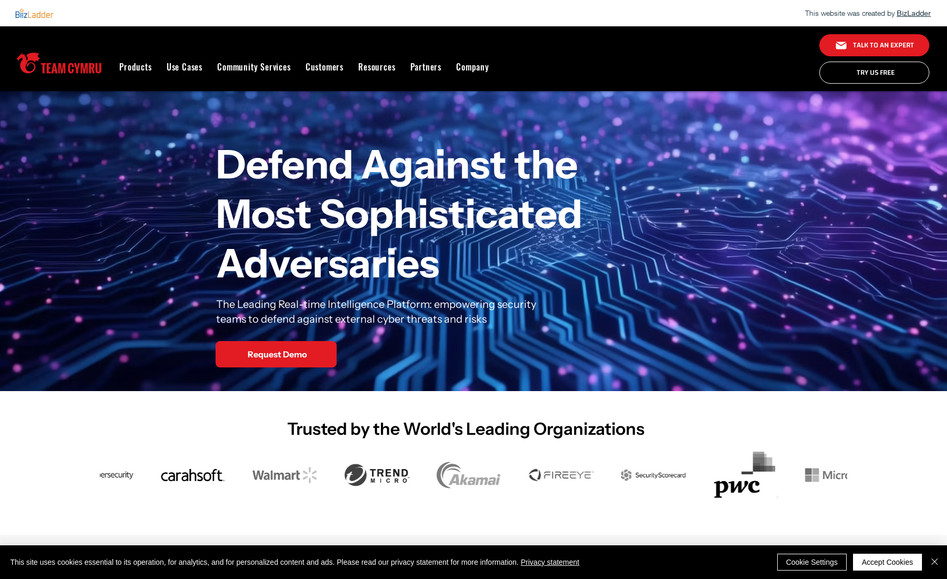 Team Cymru - MIGRATION & SEO : CHALLENGE - A 100+ page wordpress website with multiple custom integrations that needed to be moved to Wix without any disruption to the core business.

THE RESULT - A seamless transition that Team Cymru can now manage in house and without expensive WordPress developers. The SEO work is ongoing but we've already realized an increase in daily organic Google clicks from ~70 to over 250